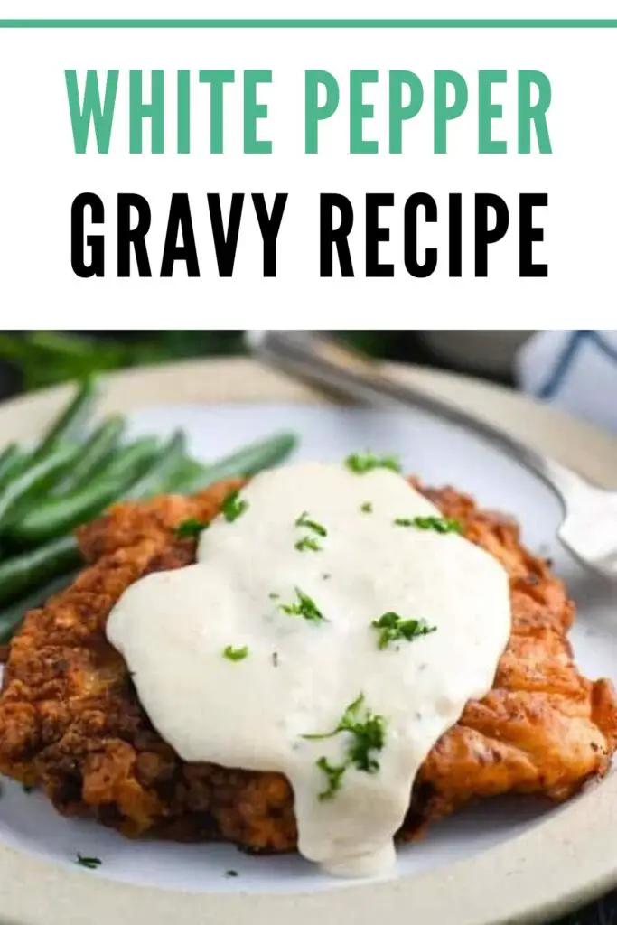 White Pepper Gravy