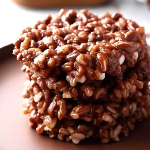 No Bake Rice Krispie Cookies Recipe