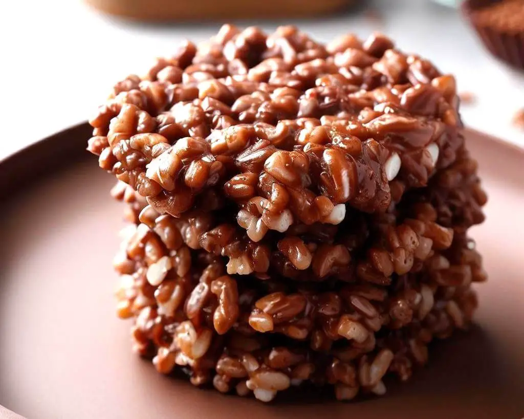 No Bake Rice Krispie Cookies Recipe