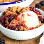 Rhubarb And Blackberry Crumble Recipe