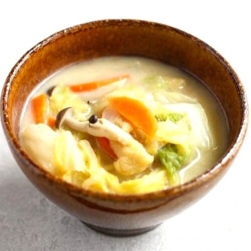 Cabbage Miso Soup Recipe