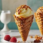 Cheesecake Almond Cone Recipe