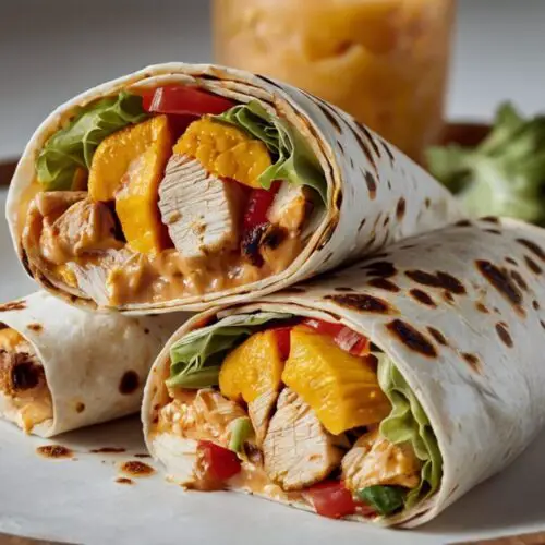 Chipotle Ranch Grilled Chicken Burrito Recipe