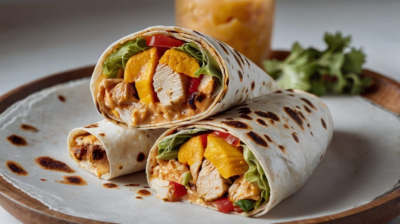 Chipotle Ranch Grilled Chicken Burrito Recipe