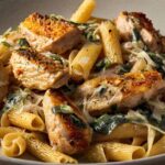 Creamy Garlic Parmesan Chicken Pasta Recipe