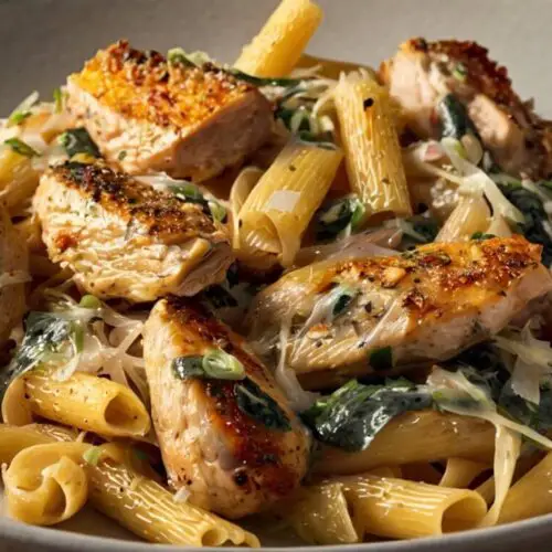 Creamy Garlic Parmesan Chicken Pasta Recipe