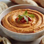Roasted Red Pepper Hummus Recipe