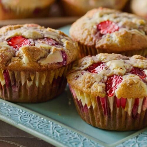 Strawberry Cream Cheese Muffins Recipe