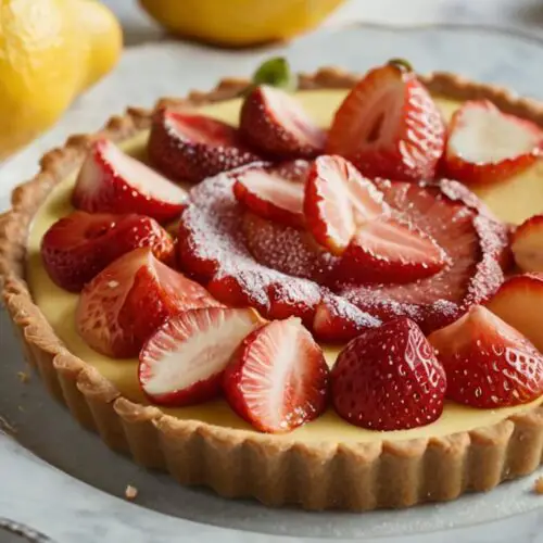Strawberry Lemon Tart Recipe