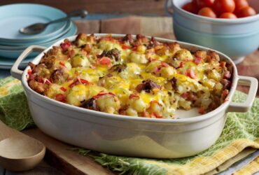 Tater Tot Breakfast Casserole Recipe