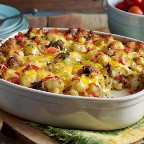 Tater Tot Breakfast Casserole Recipe