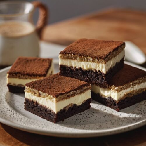 Tiramisu Brownies Recipe