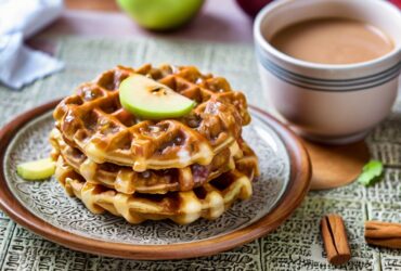Apple Fritter Waffle Donuts Recipe