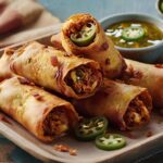 Bacon Jalapeño Popper Eggrolls Recipe