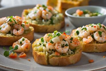 Baked Shrimp Toast Recipe