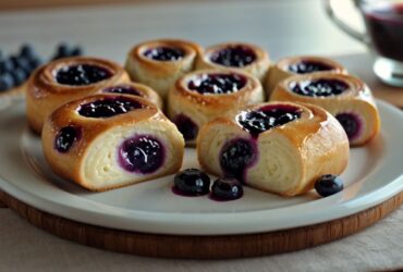 Blueberry Cheesecake Rolls