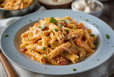 Buffalo Chicken Alfredo Pasta Recipe
