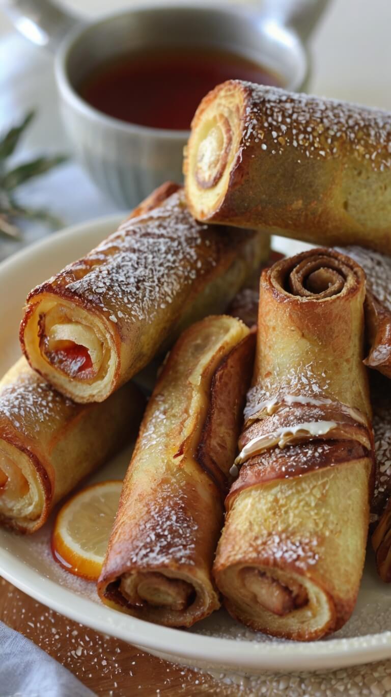 Cinnamon Roll French Toast Rolls