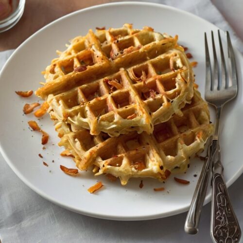 Crispy Hash Brown Waffles Recipe