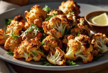Crispy Parmesan Roasted Cauliflower Recipe