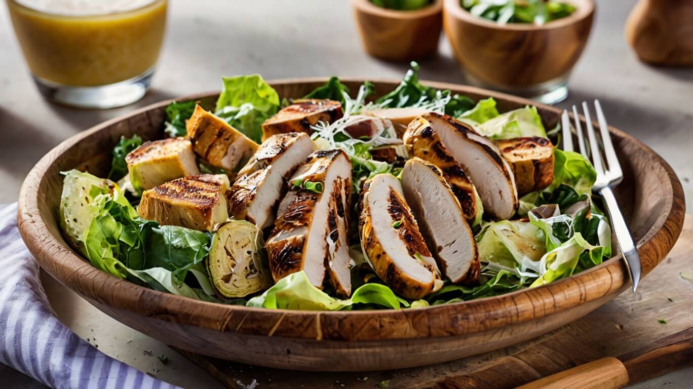 Grilled Chicken Caesar Salad Recipe