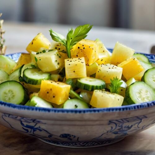 Pineapple Cucumber Salad Recipe