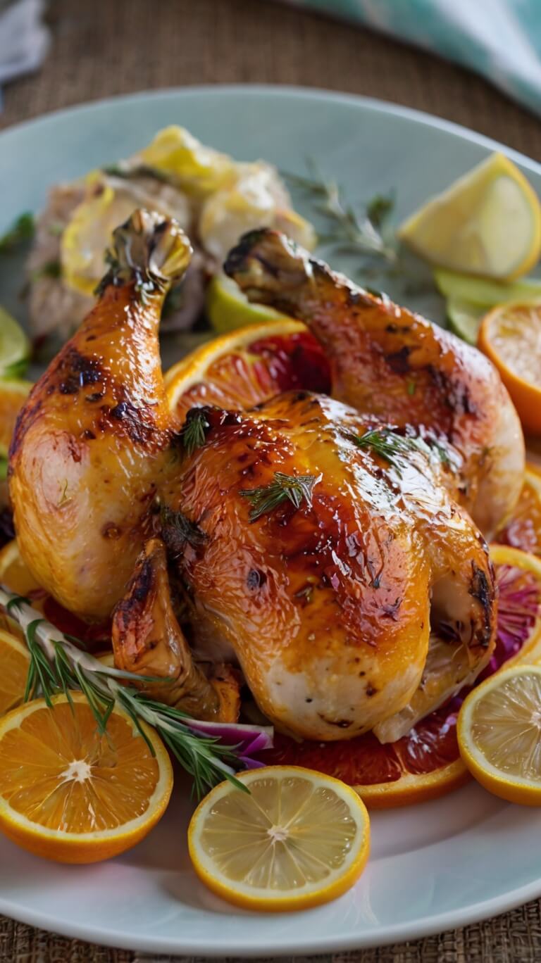 Roasted Orange Chicken
