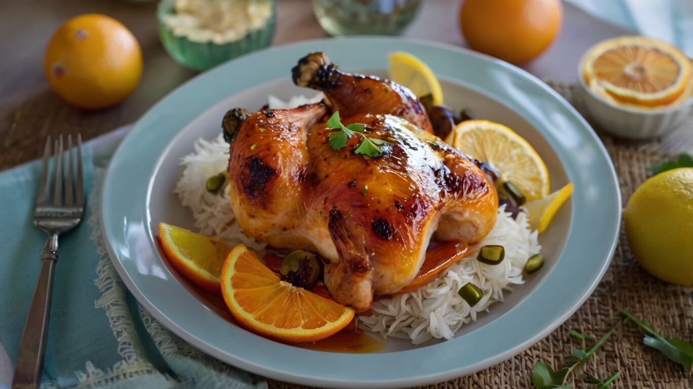 Roasted Orange Chicken Recipe