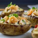 Southern-Style Seafood Stuffed Potatoes Recipe