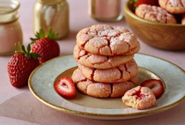 Strawberry Butter Cookies Recipe