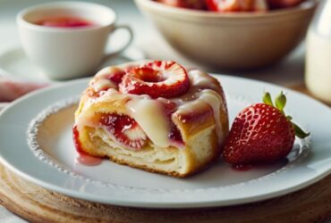 Strawberry Cheesecake Cinnabon Rolls Recipe