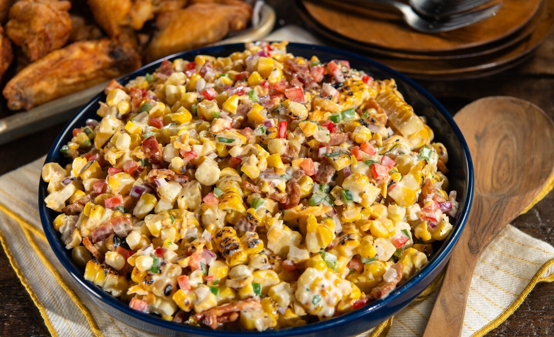 Sweet Corn Salad with Bacon Recipe