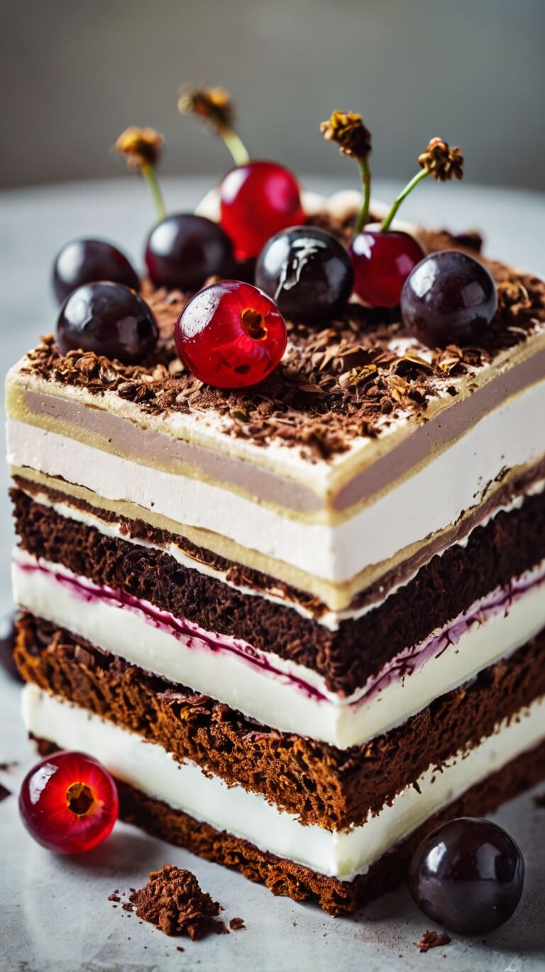 Black Forest Tiramisu