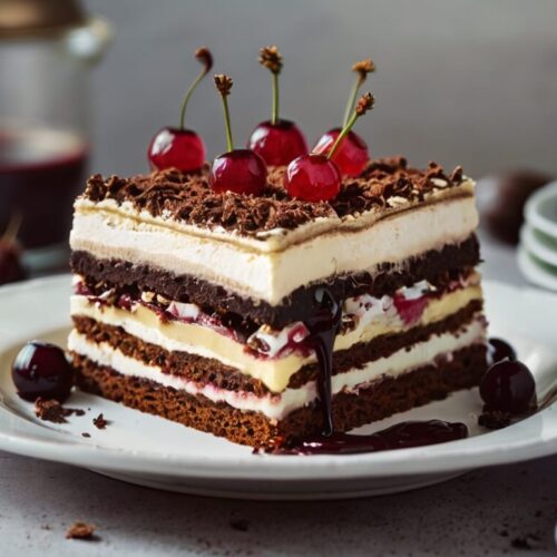 Black Forest Tiramisu Recipe
