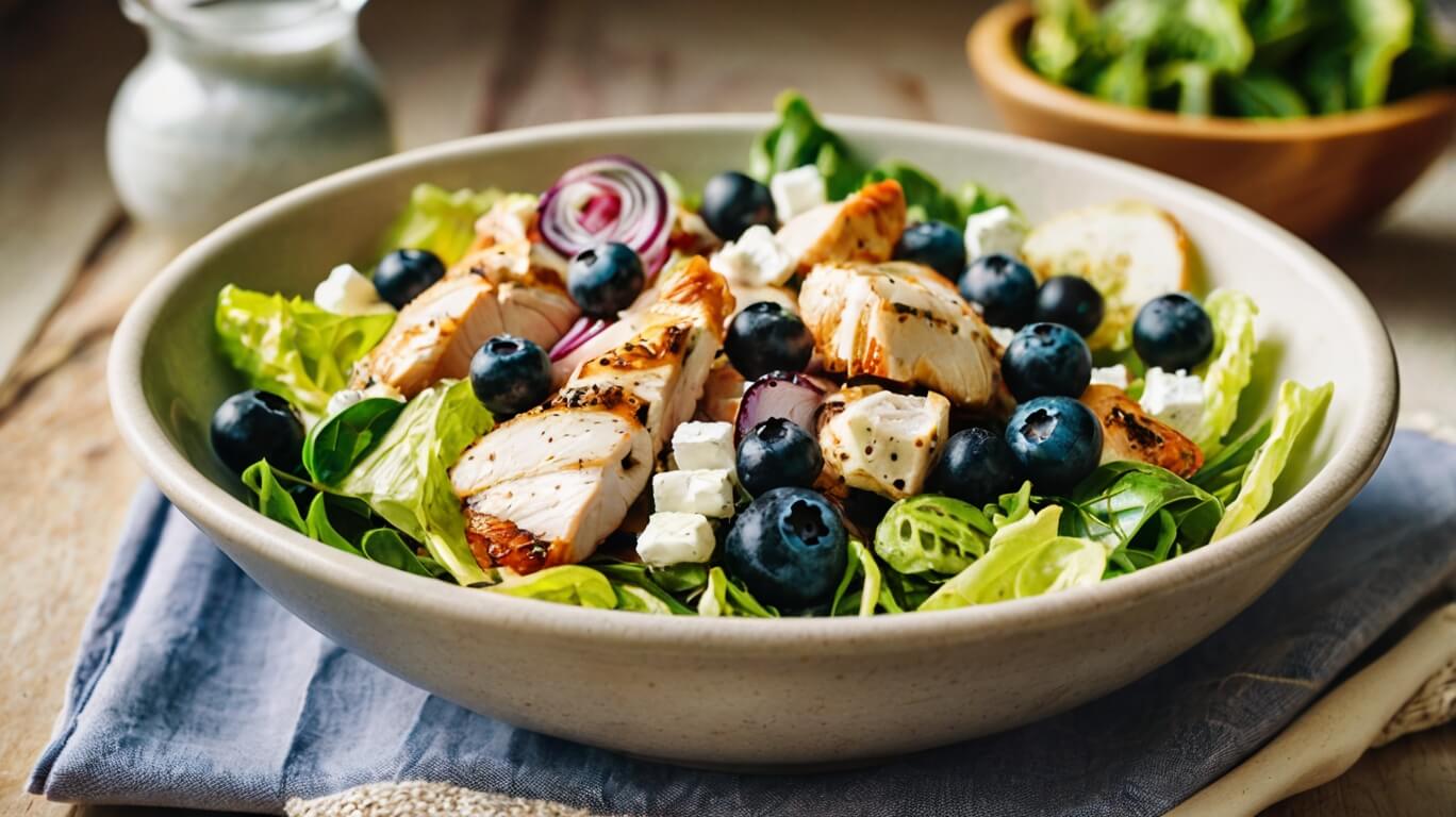 Chicken Blueberry Feta Salad Recipe