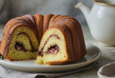 Cinnamon Swirl Sour Cream Bundt Cake Recipe