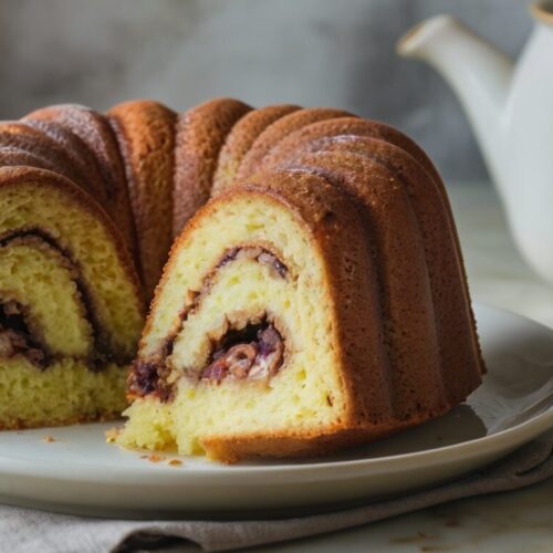 Cinnamon Swirl Sour Cream Bundt Cake Recipe