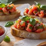 Classic Tomato Basil Bruschetta Recipe