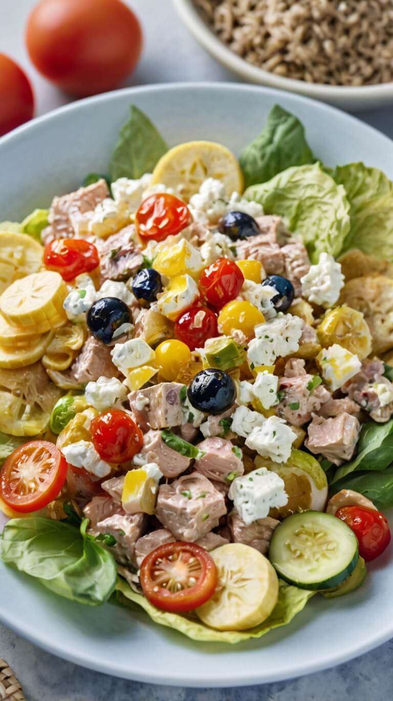 Cottage Cheese Tuna Salad