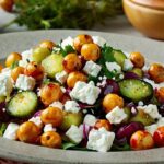 Cottage Cheese and Chickpeas Salad Recipe