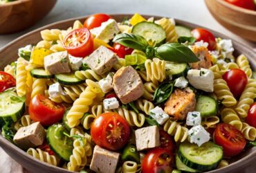 Greek Chicken Pasta Salad Recipe
