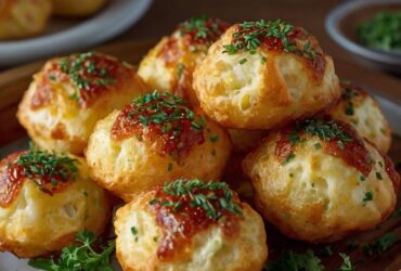 Mashed Potato Cheese Puffs Recipe
