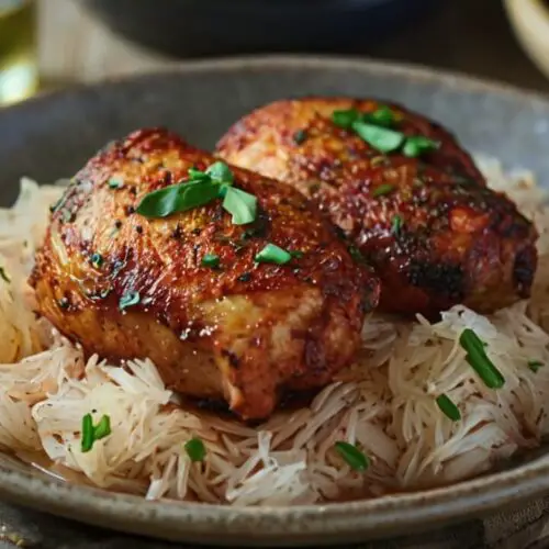 Oven Baked Boneless Skinless Chicken Thighs Recipe