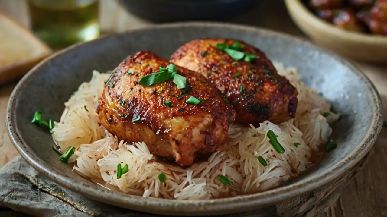 Oven Baked Boneless Skinless Chicken Thighs Recipe