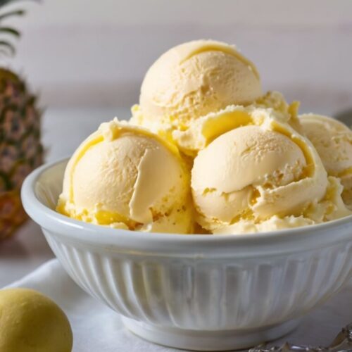 Pineapple Ice Cream Recipe