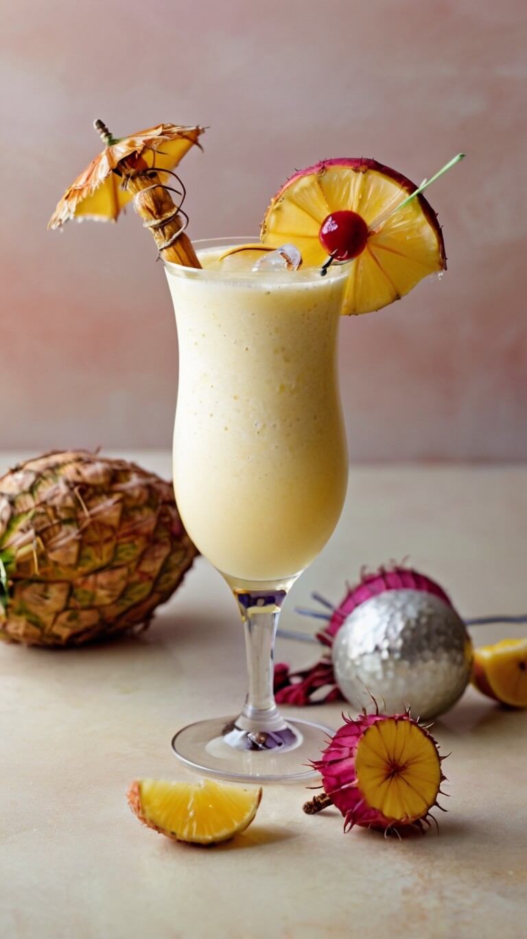 Refreshing Frozen Pina Colada