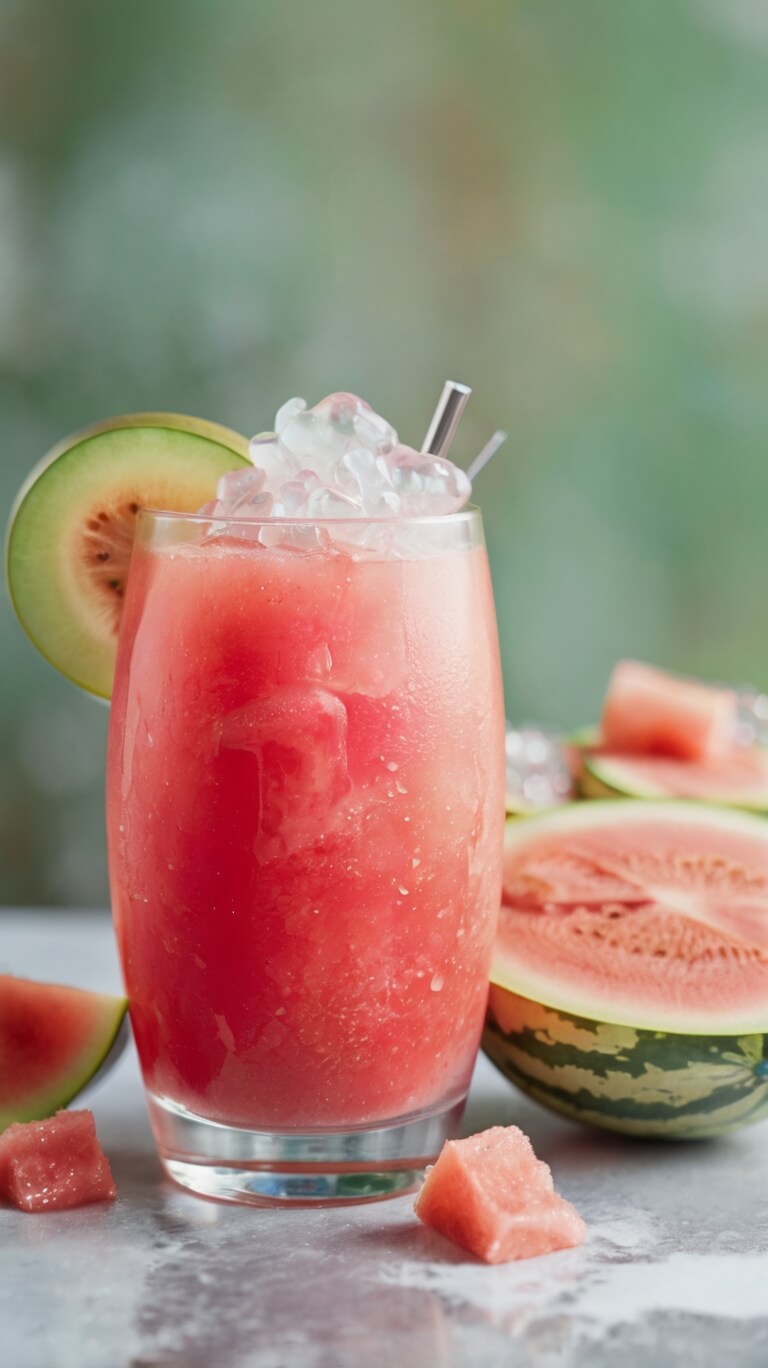 Refreshing Watermelon Slushie