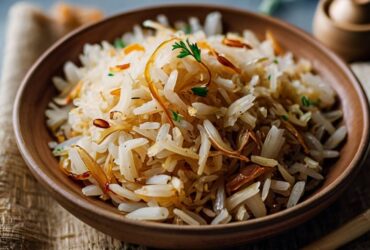 Savory Golden Onion Butter Jasmine Rice Recipe