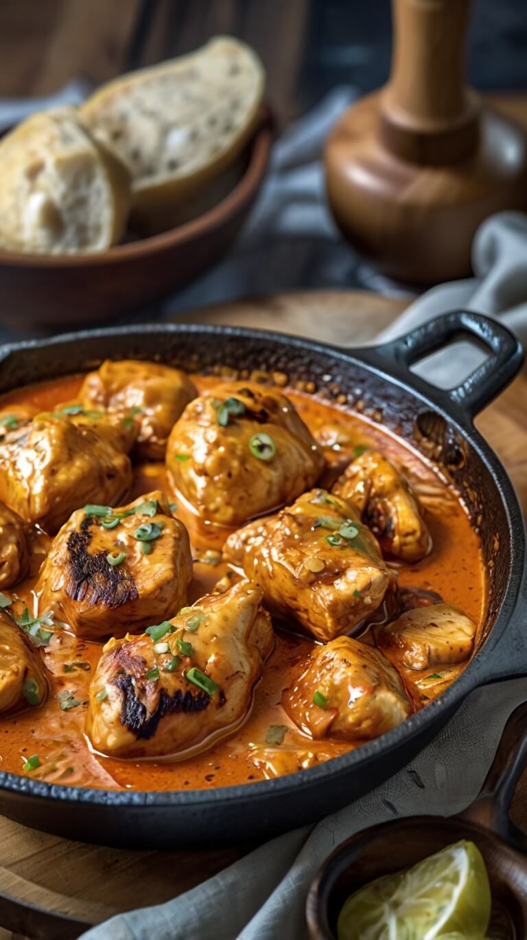 Texas Roadhouse Butter Chicken Skillet