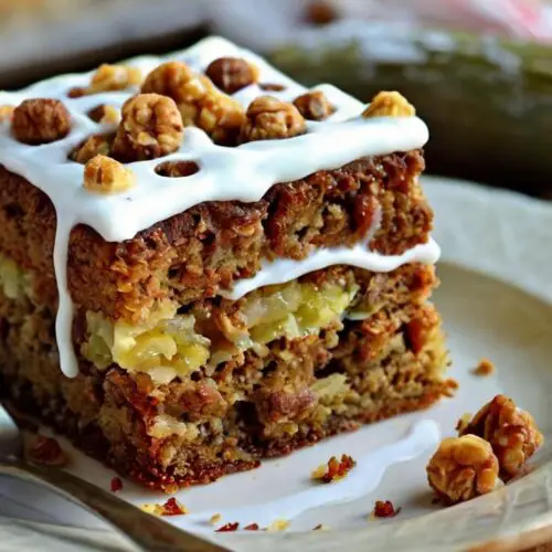Zucchini Spice Cake Recipe